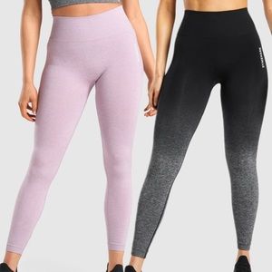 Gymshark Adapt Black Ombré and Light Purple size small